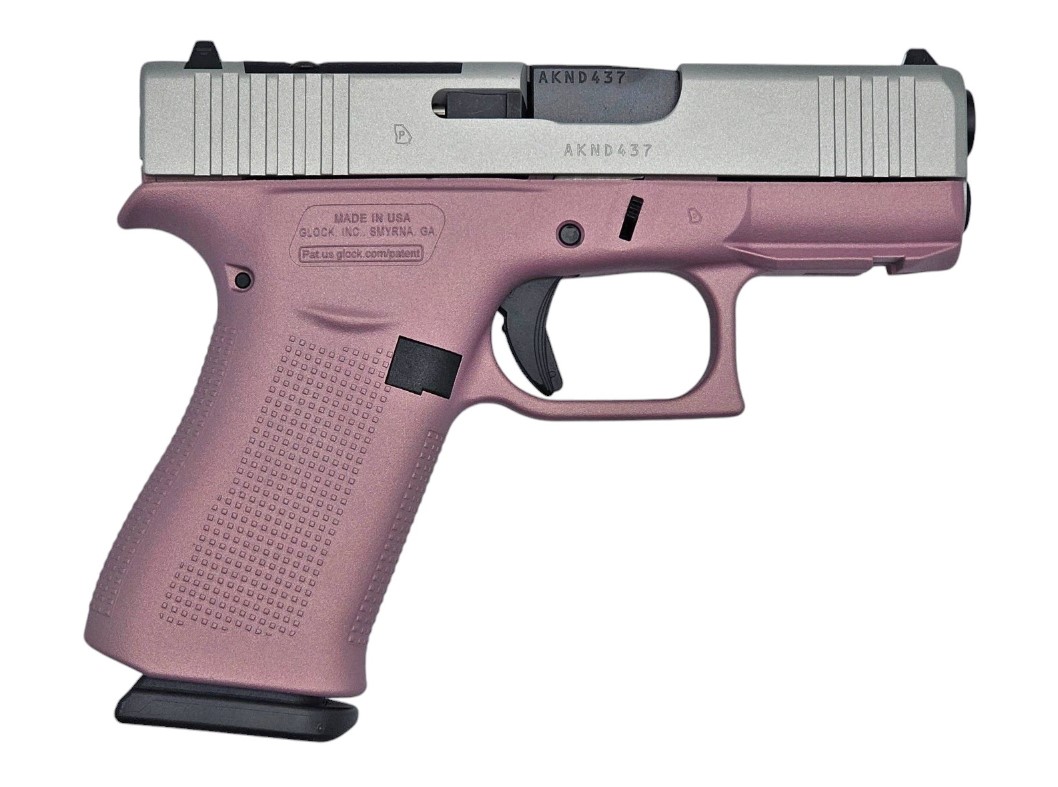 GLOCK 43X 9MM PINK CHAMP/SILVER OR UX4350204NPCS - Taurus Savings